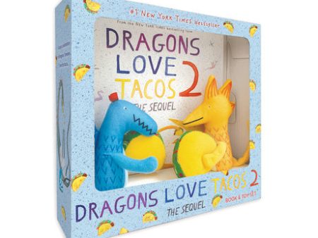 Dragons Love Tacos 2 Book and Toy Set [With Toy] Fashion