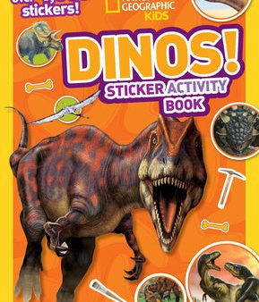 Dinos Sticker Activity Book [With Sticker(s)] For Sale