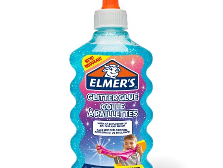 Kimalleliima 177 ml sininen Elmers Supply